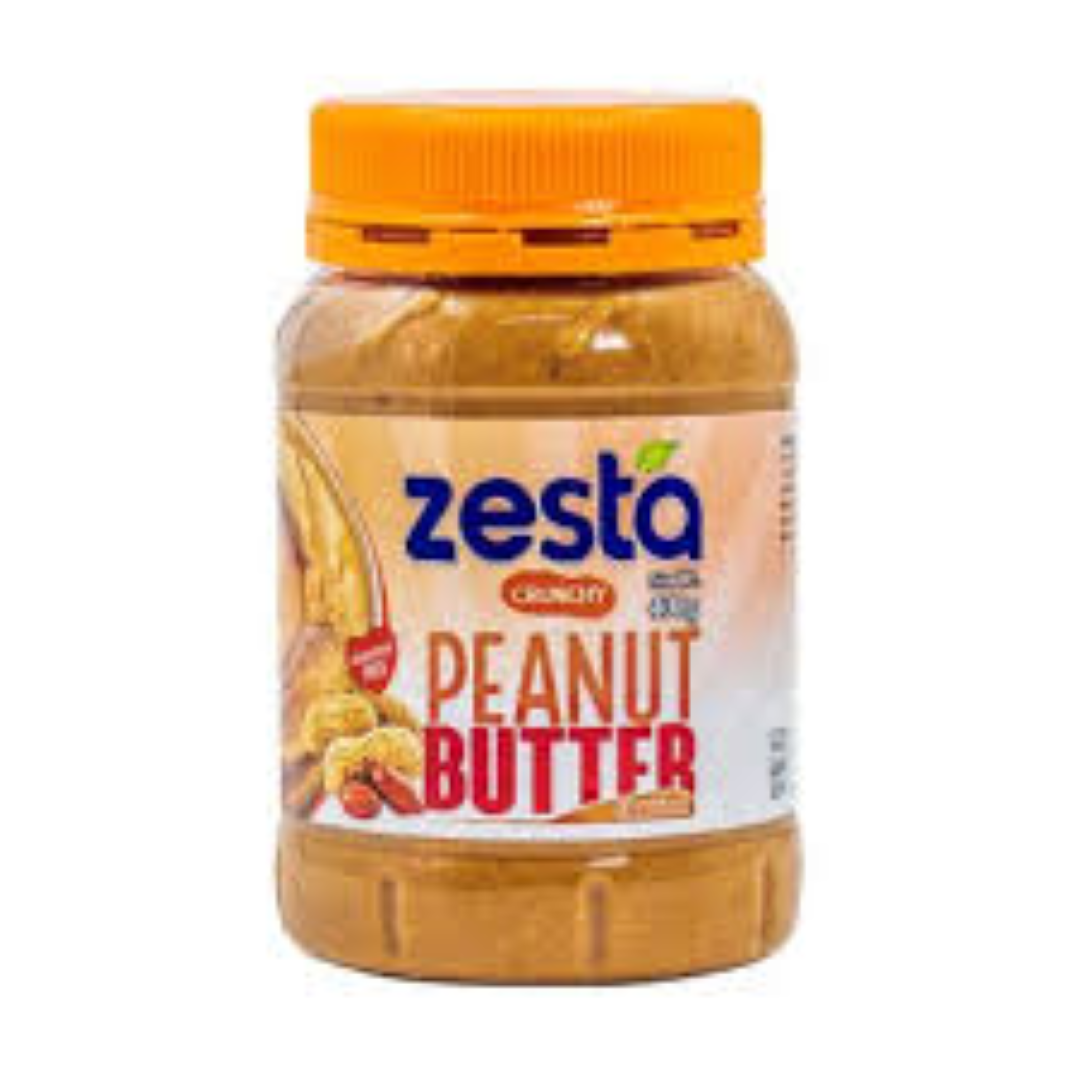 ZESTA CRUNCHY PEANUT BUTTER 400G